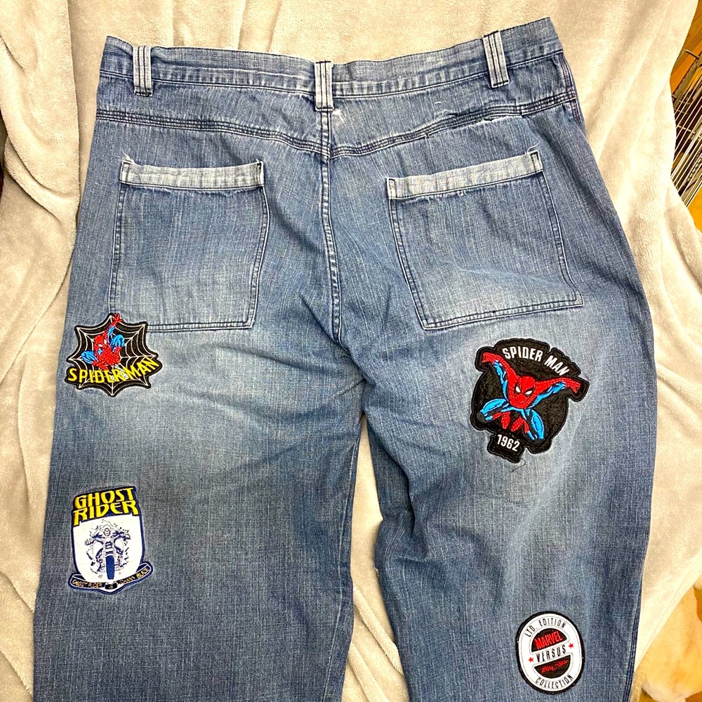 Men’s Vintage Marvel Johnny Blaze Jeans size 40